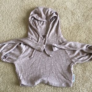 Gymshark loungewear cropped hoodie